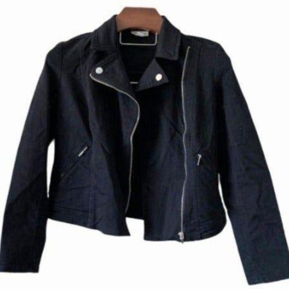 Maison Jules Jackets & Blazers - #18- Maison Jules Women's Biker-Style Jacket-S